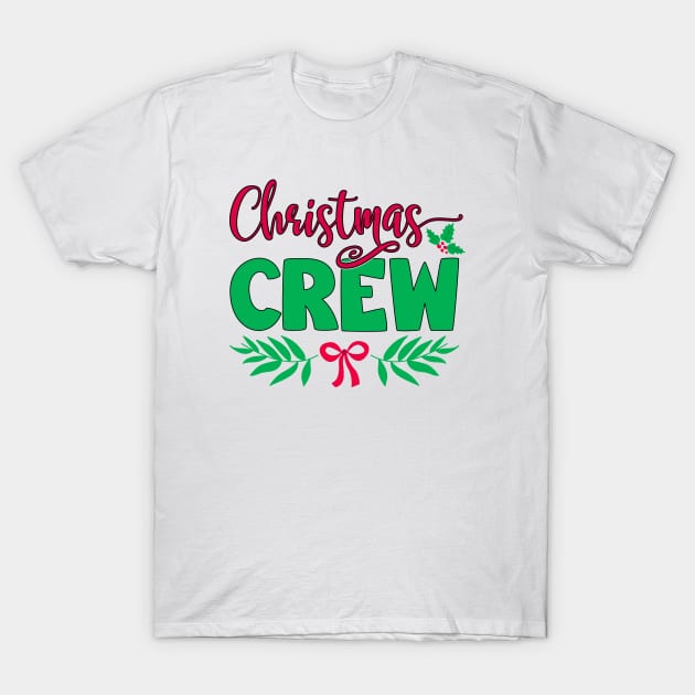 Christmas Crew Family Matching T-Shirt by Teesamd